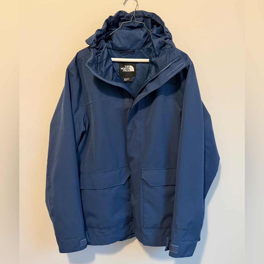 The North Face Men's Navy Rain Jacket